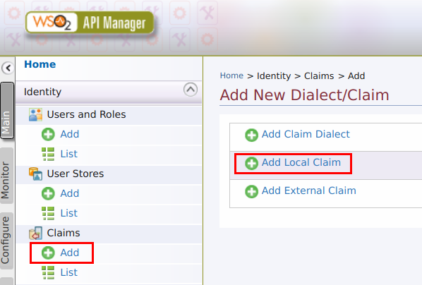 Add New Claim