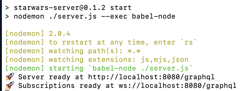 CLI output