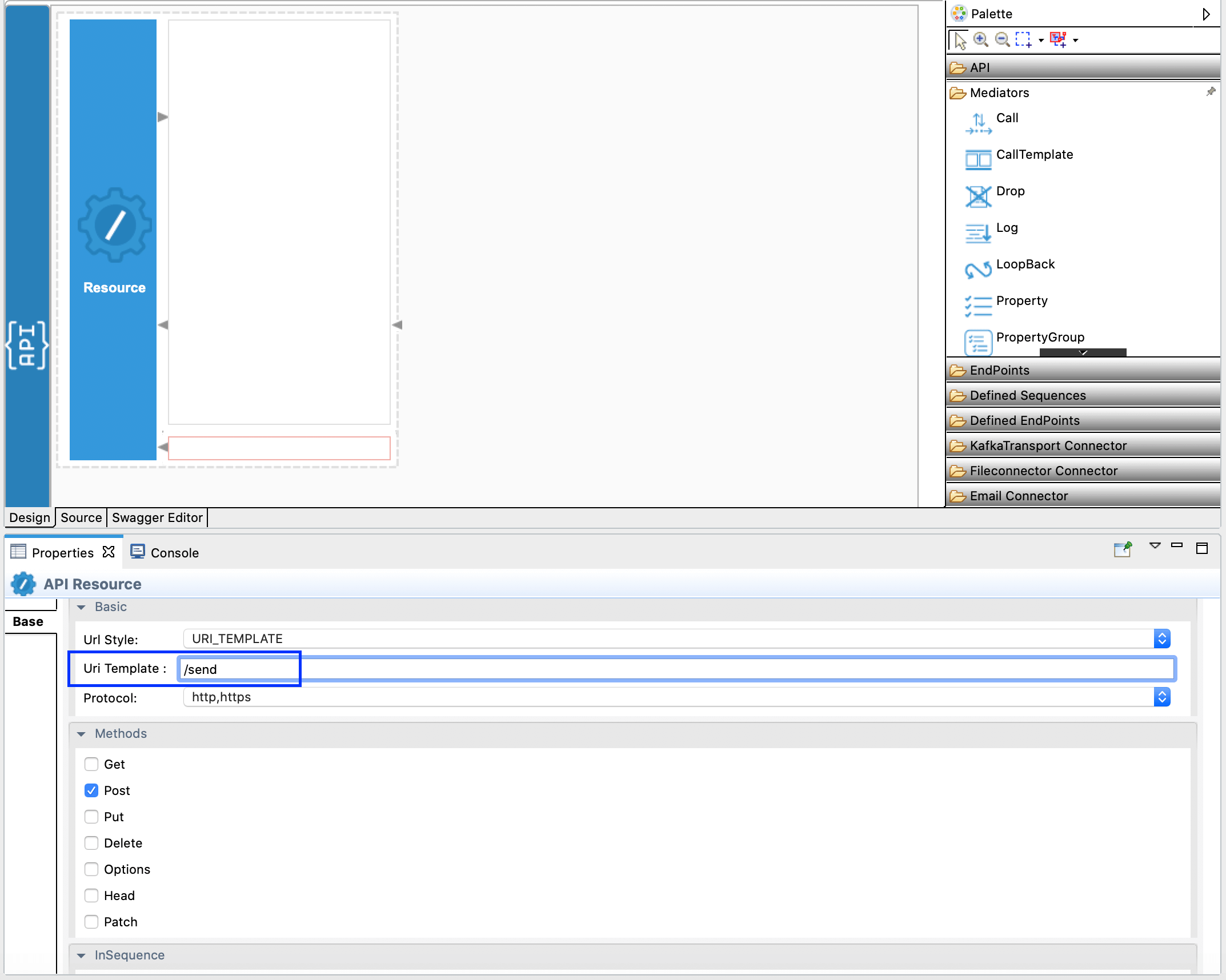 Adding the API resource.