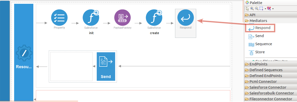 Add Respond mediator