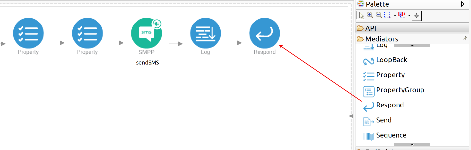 Add Respond mediator