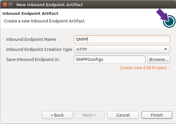 Creating inbound endpoint