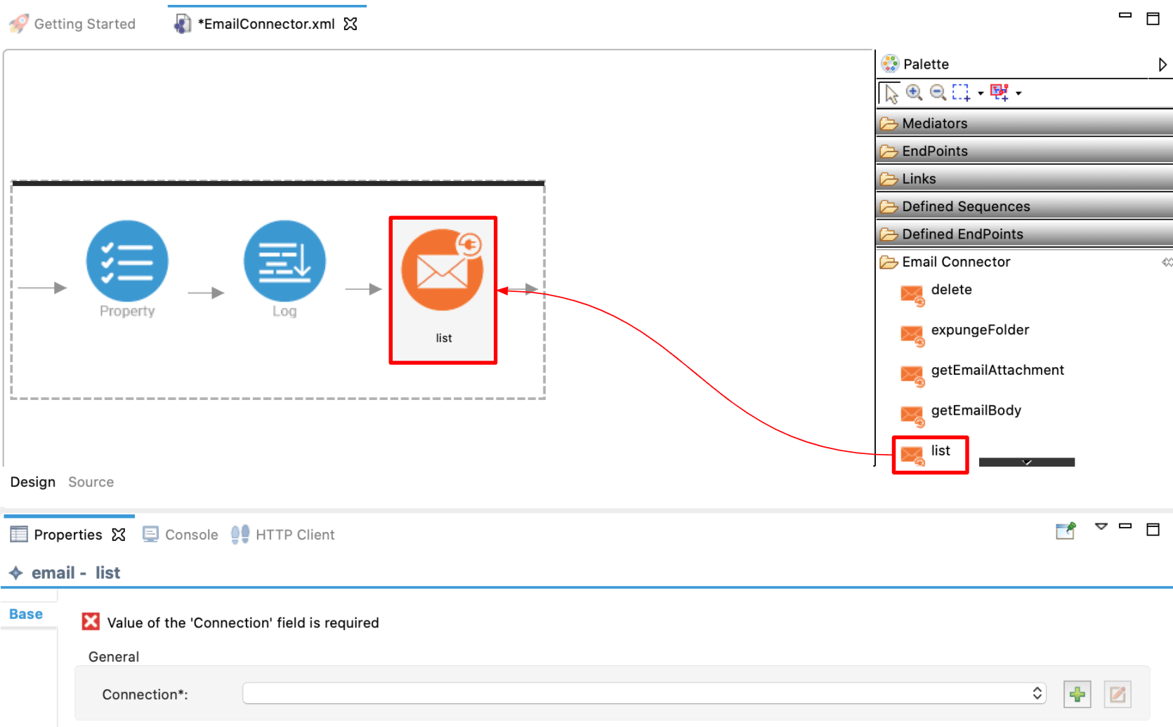 Integration Studio Connectors