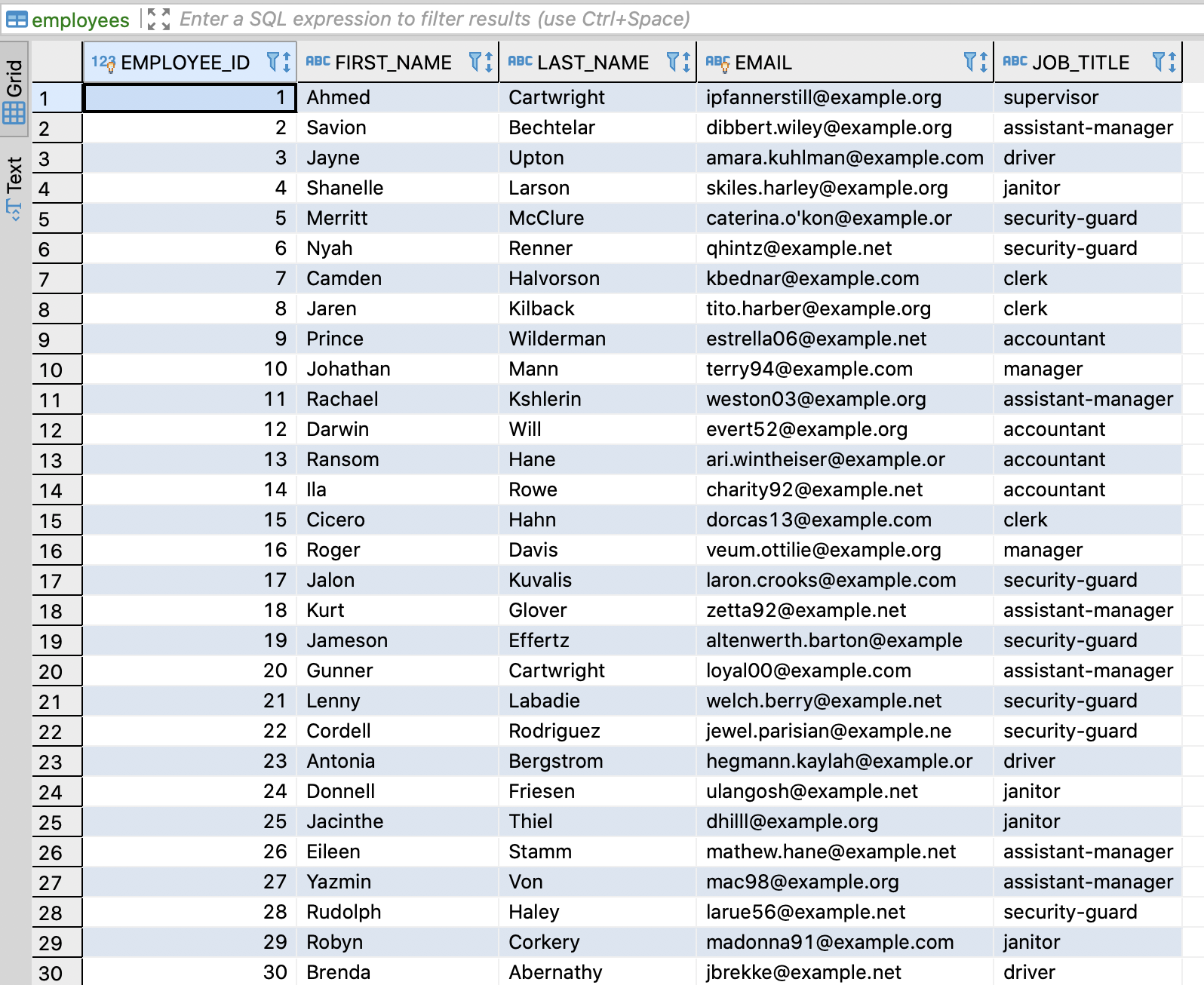 Employee Database