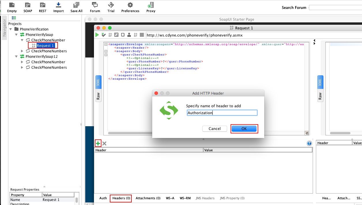 Set Authorization Header