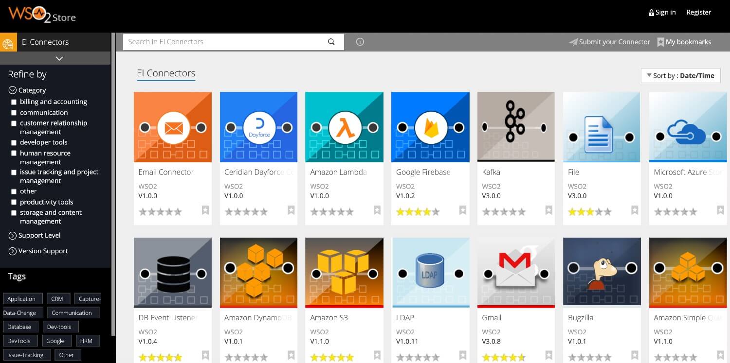 Connector store