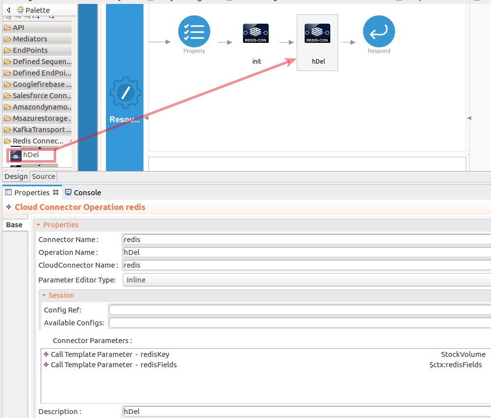 Drag and drop hDell operation