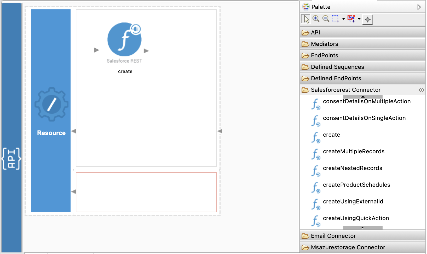 Adding the create operation.