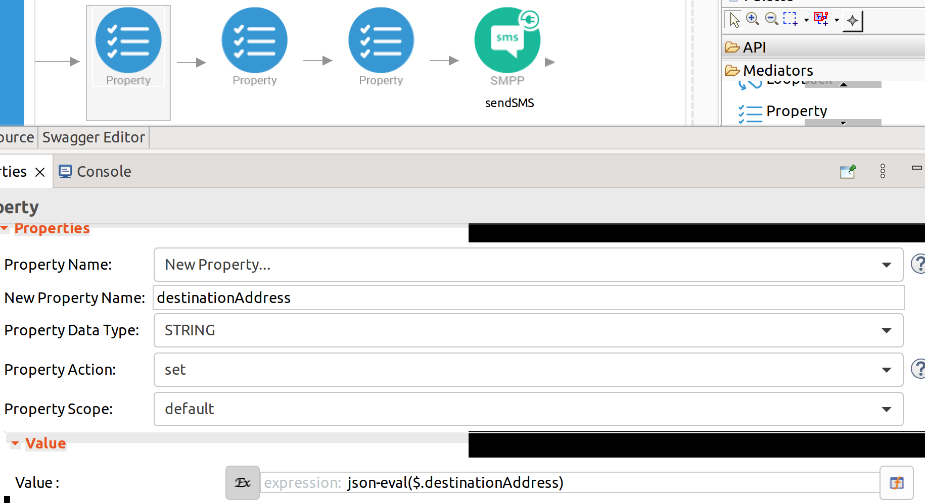 Add values to capture destinationAddress